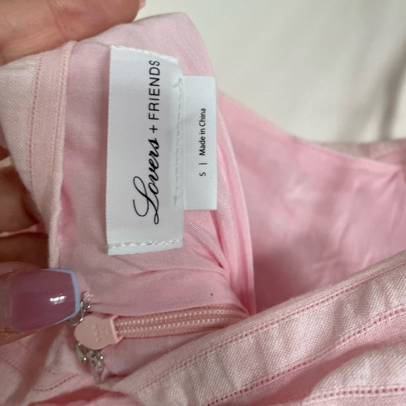 Lovers and friends pink mini dress - size Small - Picture 3 of 3
